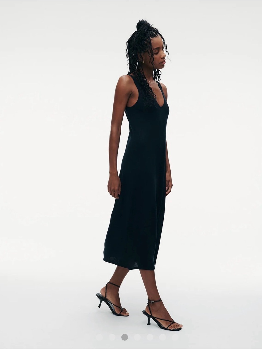 NWT Naadam Fancy Cashmere Tank Dress - Picture 3 of 8